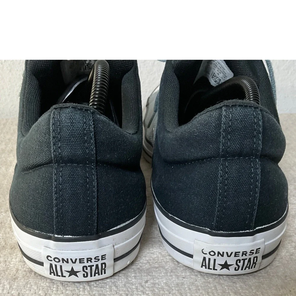Converse Chuck Taylor All Star High Street Mid Mason Grey Black Mens 13 163217F - Picture 8 of 13